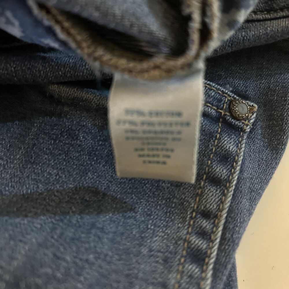 Sundance Womens Jeans Primrose Mid Rise Crop Boho Distressed Blue 29 Flawed - Picture 16 of 16